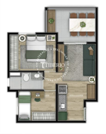 Imagem Imóvel com 1 Quarto à Venda, 35 m² em Tatuapé - São Paulo Imagem Imóvel com 1 Quarto à Venda, 35 m² em Tatuapé - São Paulo