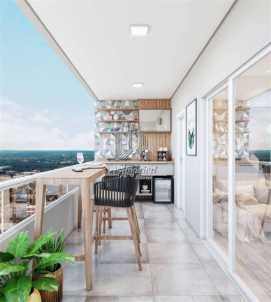 Imagem Apartamento com 2 Quartos à Venda, 84 m² em Canto Do Forte - Praia Grande