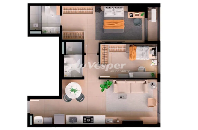 Imagem Apartamento com 2 Quartos à Venda, 65 m² em Jardim Goiás - Goiânia Imagem Apartamento com 2 Quartos à Venda, 65 m² em Jardim Goiás - Goiânia