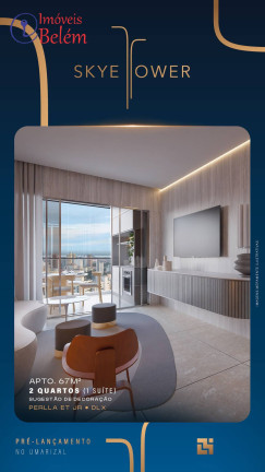 Imagem Apartamento com 2 Quartos à Venda, 67 m² em Umarizal - Belém Imagem Apartamento com 2 Quartos à Venda, 67 m² em Umarizal - Belém