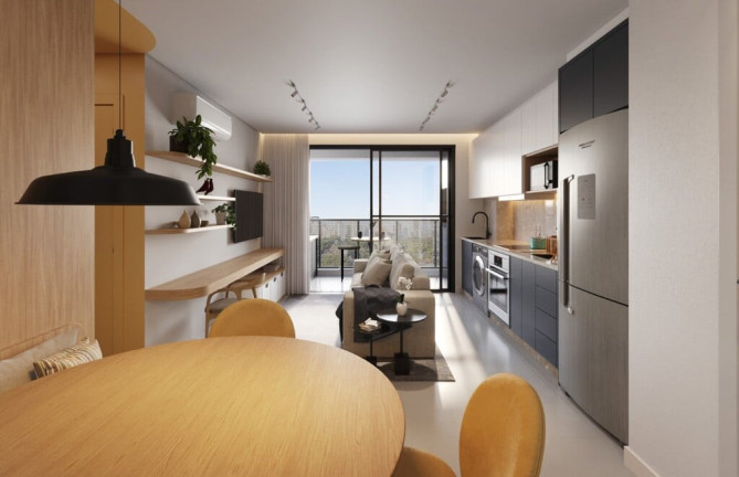 Imagem Imóvel com 2 Quartos à Venda, 46 m² em Capão Raso - Curitiba Imagem Imóvel com 2 Quartos à Venda, 46 m² em Capão Raso - Curitiba