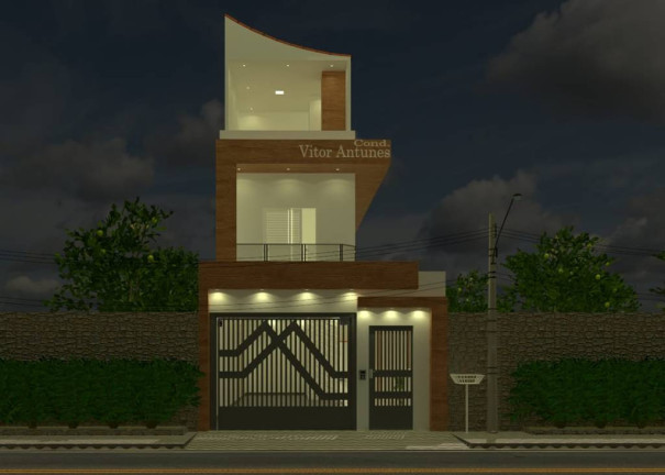 Imagem Casa com 3 Quartos à Venda, 100 m² em Aviação - Praia Grande