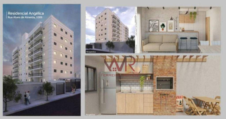 Imagem Apartamento com 2 Quartos à Venda, 44 m² em Chácara Belenzinho - São Paulo