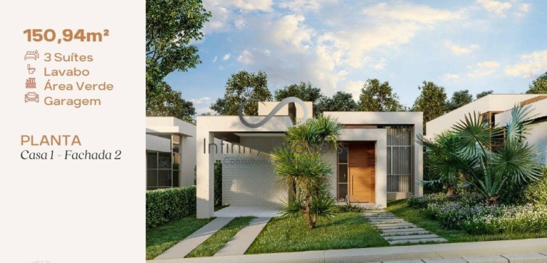 Imagem Casa de Condomínio com 3 Quartos à Venda, 150 m² em Francisco Pereira - Lagoa Santa