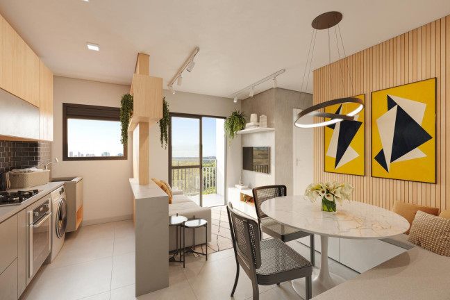 Imagem Apartamento com 2 Quartos à Venda, 45 m² em Lauro Bueno De Camargo - Indaiatuba