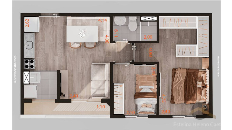 Imagem Apartamento com 2 Quartos à Venda, 38 m² em Jardim Das Graças - São Paulo