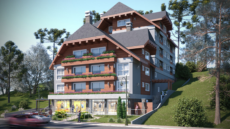 Imagem Apartamento com 1 Quarto à Venda, 90 m² em Lagos Do Bosque - Gramado Imagem Apartamento com 1 Quarto à Venda, 90 m² em Lagos Do Bosque - Gramado