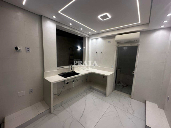 Imagem Casa com 3 Quartos para Alugar, 250 m² em Campo Grande - Santos Imagem Casa com 3 Quartos para Alugar, 250 m² em Campo Grande - Santos