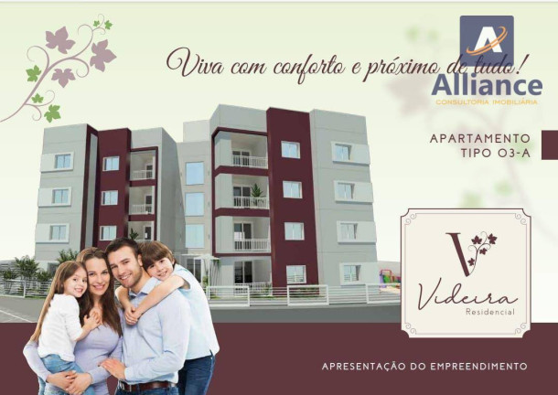 Apartamento com 2 Quartos à Venda, 73 m² em Quinta Das Videiras - Louveira