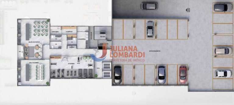 Imagem Apartamento com 2 Quartos à Venda, 52 m² em Cancelli - Cascavel Imagem Apartamento com 2 Quartos à Venda, 52 m² em Cancelli - Cascavel