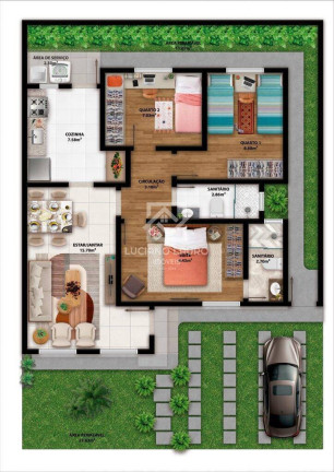 Imagem Casa com 3 Quartos à Venda, 125 m² em Candeias - Vitória Da Conquista Imagem Casa com 3 Quartos à Venda, 125 m² em Candeias - Vitória Da Conquista