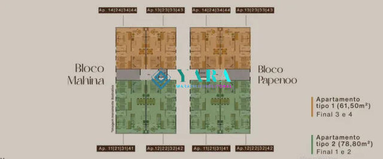Imagem Apartamento com 2 Quartos à Venda, 62 m² em Praia Grande - Ubatuba