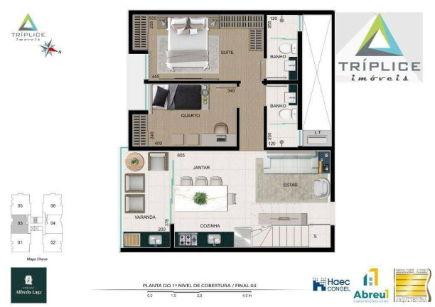 Imagem Cobertura com 2 Quartos à Venda, 134 m² em São Mateus - Juiz De Fora Imagem Cobertura com 2 Quartos à Venda, 134 m² em São Mateus - Juiz De Fora