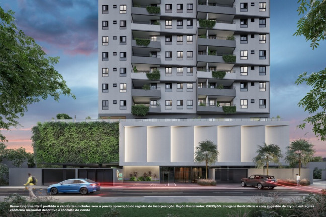 Imagem Apartamento com 1 Quarto à Venda, 57 m² em Setor Central - Goiânia