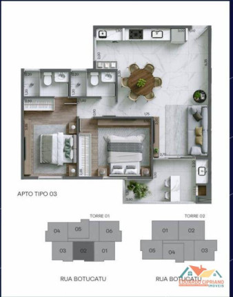 Imagem Apartamento com 2 Quartos à Venda, 63 m² em Praia Das Palmeiras - Caraguatatuba