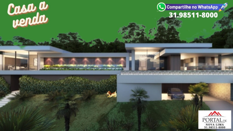 Imagem Casa com 4 Quartos à Venda, 580 m² em Quintas Do Sol - Nova Lima