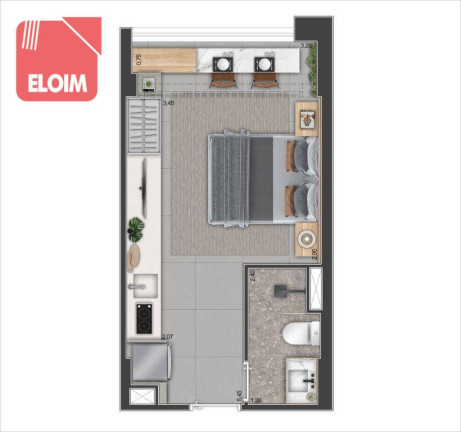 Imagem Studio com 1 Quarto à Venda, 25 m² em Bela Vista - São Paulo Imagem Studio com 1 Quarto à Venda, 25 m² em Bela Vista - São Paulo