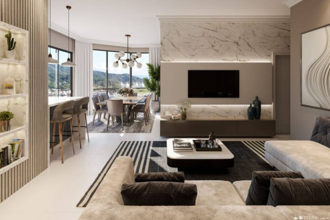 Imagem Apartamento com 4 Quartos à Venda, 143 m² em Perequê - Porto Belo