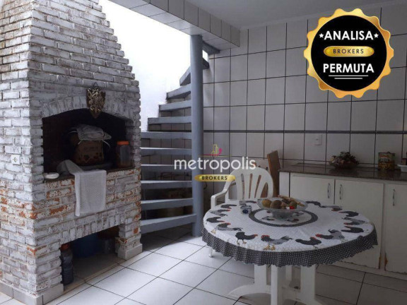 Sobrado com 3 Quartos à Venda ou Locação, 150 m² em Campestre - Santo André