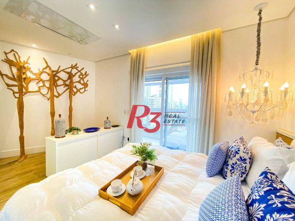 Imagem Apartamento com 3 Quartos à Venda, 159 m² em Embaré - Santos Imagem Apartamento com 3 Quartos à Venda, 159 m² em Embaré - Santos