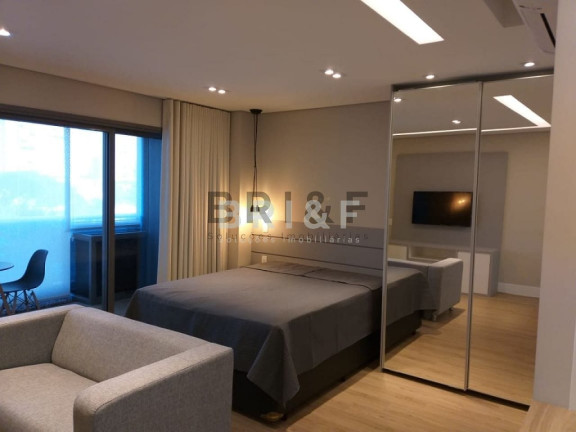 Apartamento com 1 Quarto para Alugar, 41 m² em Brooklin Paulista - São Paulo 