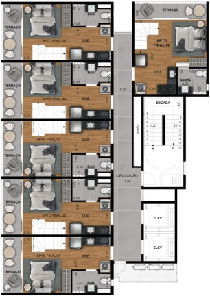 Imagem Apartamento com 1 Quarto à Venda, 32 m² em Itaim Bibi - São Paulo