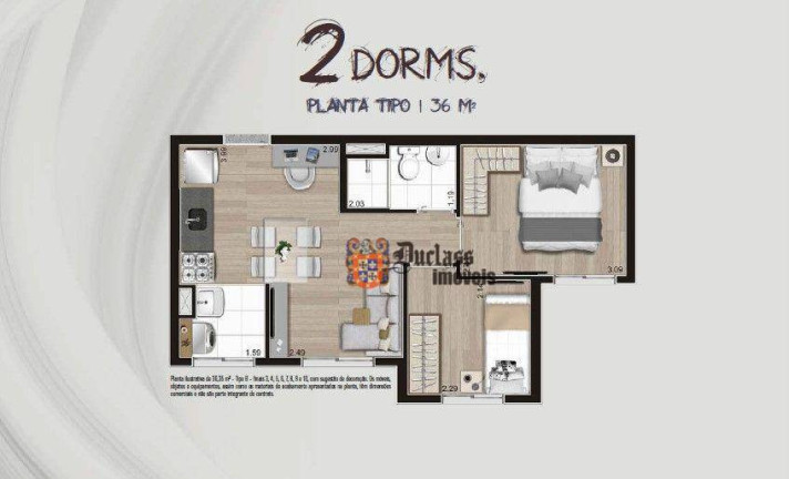 Imagem Apartamento com 2 Quartos à Venda, 36 m² em Cambuci - São Paulo Imagem Apartamento com 2 Quartos à Venda, 36 m² em Cambuci - São Paulo