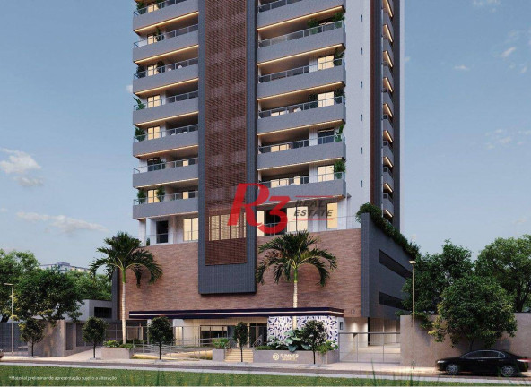 Imagem Apartamento com 3 Quartos à Venda, 89 m² em Marapé - Santos