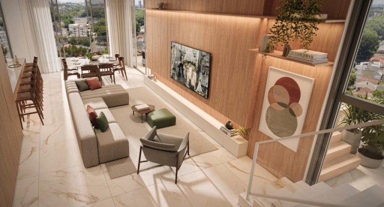 Imagem Apartamento com 2 Quartos à Venda, 92 m² em Hugo Lange - Curitiba