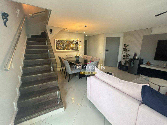 Imagem Cobertura com 3 Quartos à Venda, 167 m² em Centro - Santo André Imagem Cobertura com 3 Quartos à Venda, 167 m² em Centro - Santo André