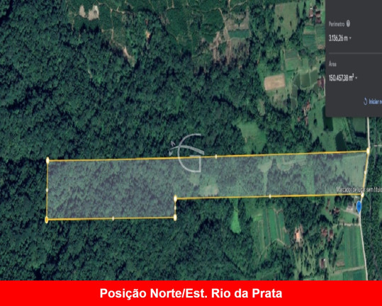 Imagem Terreno à Venda, 150.000 m² em Pirabeiraba (pirabeiraba) - Joinville