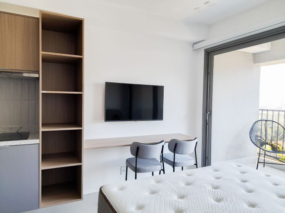 Imagem Apartamento com 1 Quarto para Alugar, 30 m² em Moema - São Paulo