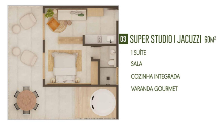 Imagem Flat com 1 Quarto à Venda, em Barra Grande - Cajueiro Da Praia Imagem Flat com 1 Quarto à Venda, em Barra Grande - Cajueiro Da Praia