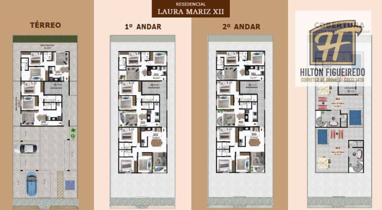Imagem Apartamento com 3 Quartos à Venda, 76 m² em Bessa - João Pessoa Imagem Apartamento com 3 Quartos à Venda, 76 m² em Bessa - João Pessoa