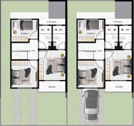 Imagem Sobrado com 3 Quartos à Venda, 90 m² em Itajubá - Barra Velha Imagem Sobrado com 3 Quartos à Venda, 90 m² em Itajubá - Barra Velha