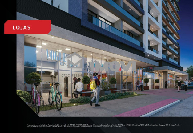 Imagem Apartamento com 1 Quarto à Venda, 39 m² em Jardim Camburi - Vitória Imagem Apartamento com 1 Quarto à Venda, 39 m² em Jardim Camburi - Vitória