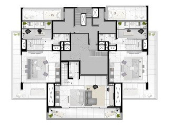 Imagem Apartamento com 1 Quarto à Venda, 67 m² em Itaim Bibi - São Paulo