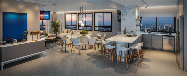 Imagem Apartamento com 3 Quartos à Venda, 206 m² em Setor Bueno - Goiânia