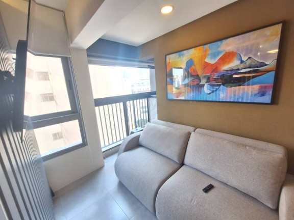 Imagem Studio à Venda, 27 m² Imagem Studio à Venda, 27 m²