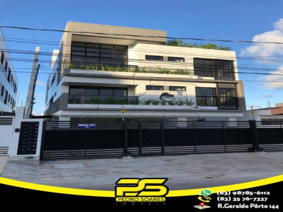 Apartamento com 2 Quartos à Venda, 52 m² em Bancários - João Pessoa