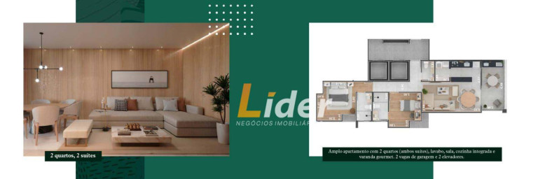 Imagem Apartamento com 3 Quartos à Venda, 105 m² em Santa Helena - Juiz De Fora