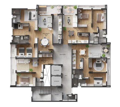 Imagem Apartamento com 2 Quartos à Venda, 59 m² em Bessa - João Pessoa Imagem Apartamento com 2 Quartos à Venda, 59 m² em Bessa - João Pessoa