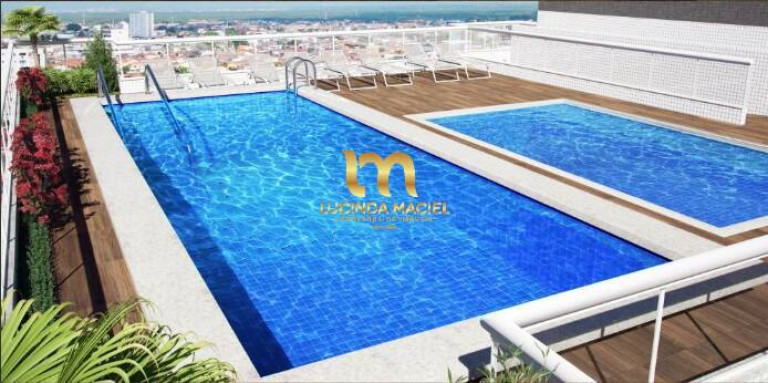 Imagem Apartamento com 2 Quartos à Venda, 68 m² em Canto Do Forte - Praia Grande