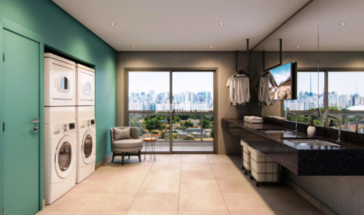 Imagem Apartamento com 1 Quarto à Venda, 28 m² em Brooklin Paulista - São Paulo Imagem Apartamento com 1 Quarto à Venda, 28 m² em Brooklin Paulista - São Paulo