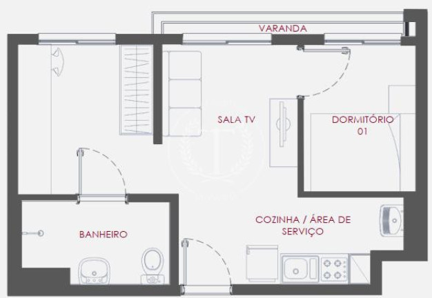 Imagem Apartamento com 1 Quarto à Venda, 28 m² em Vila Monte Alegre - São Paulo Imagem Apartamento com 1 Quarto à Venda, 28 m² em Vila Monte Alegre - São Paulo