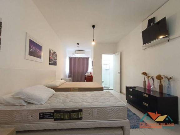 Imagem Apartamento com 1 Quarto para Alugar, 30 m² em Centro - Caraguatatuba