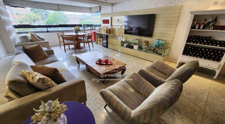 Apartamento com 3 Quartos à Venda, 154 m² em Graças - Recife