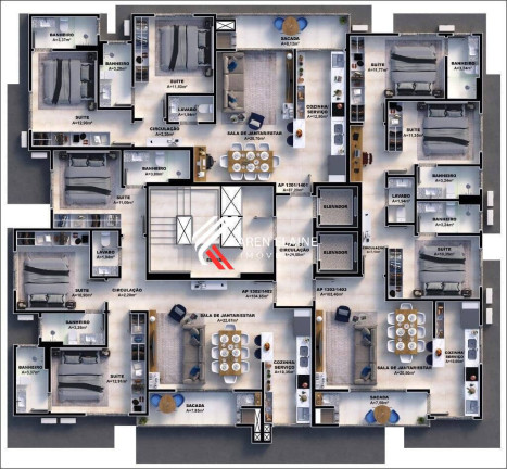 Apartamento com 2 Quartos à Venda, 76 m² em Pedra Branca - Palhoça