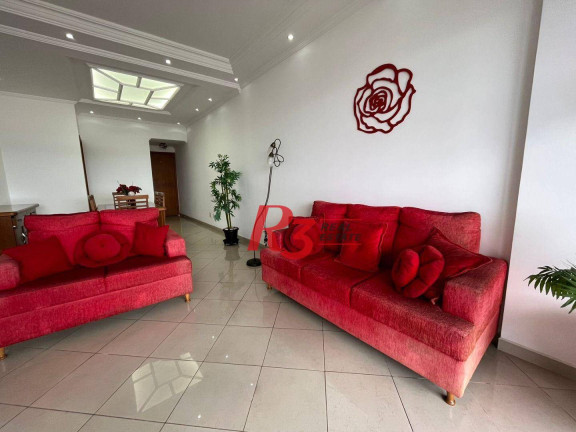 Imagem Apartamento com 3 Quartos à Venda, 137 m² em Aparecida - Santos Imagem Apartamento com 3 Quartos à Venda, 137 m² em Aparecida - Santos