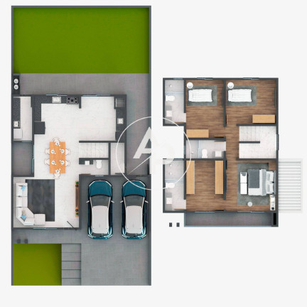 Casa de Condomínio com 3 Quartos à Venda, 169 m² em Jardim Carvalho - Ponta Grossa